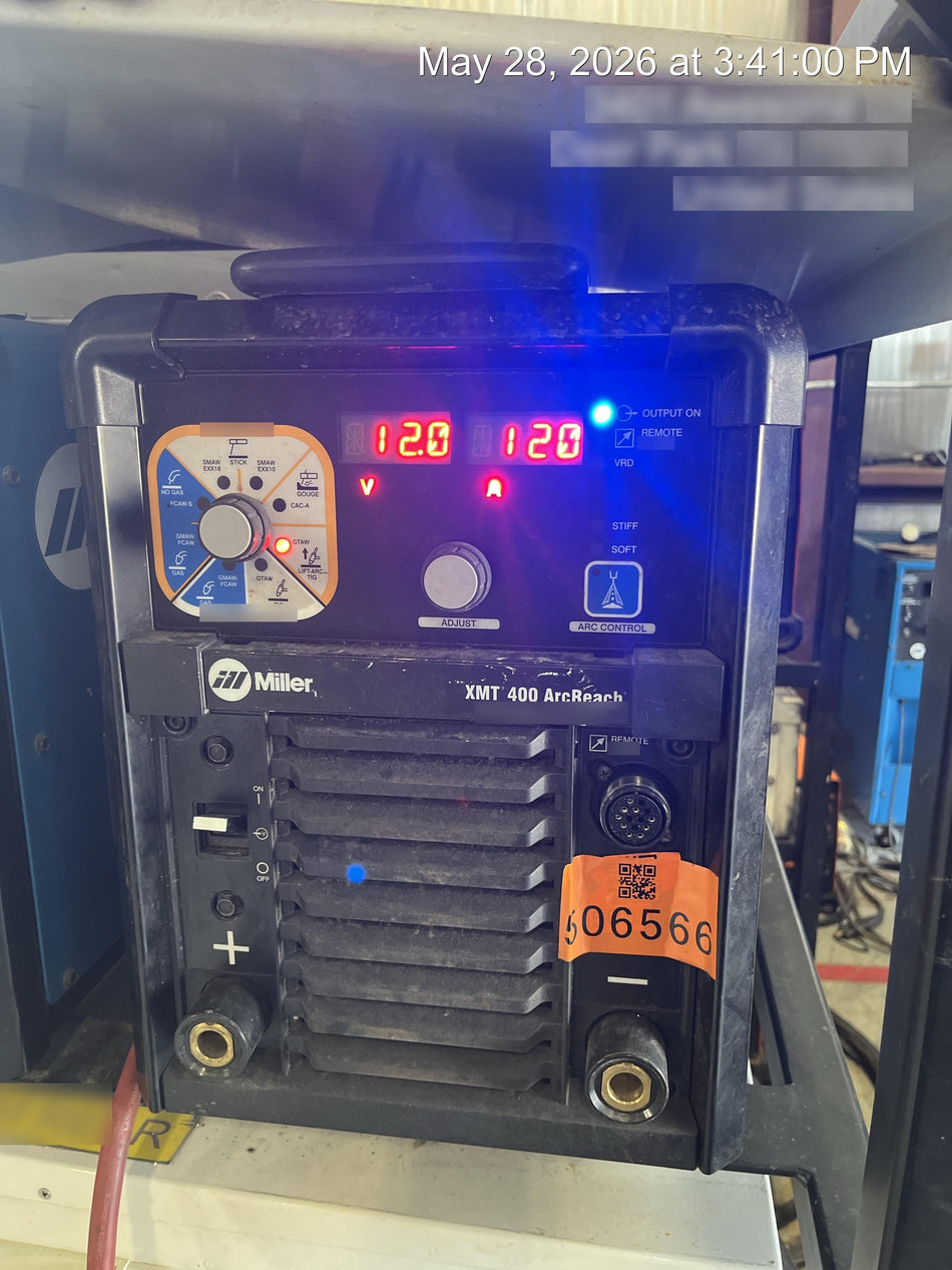 2025 MILLER ELECTRIC XMT 400