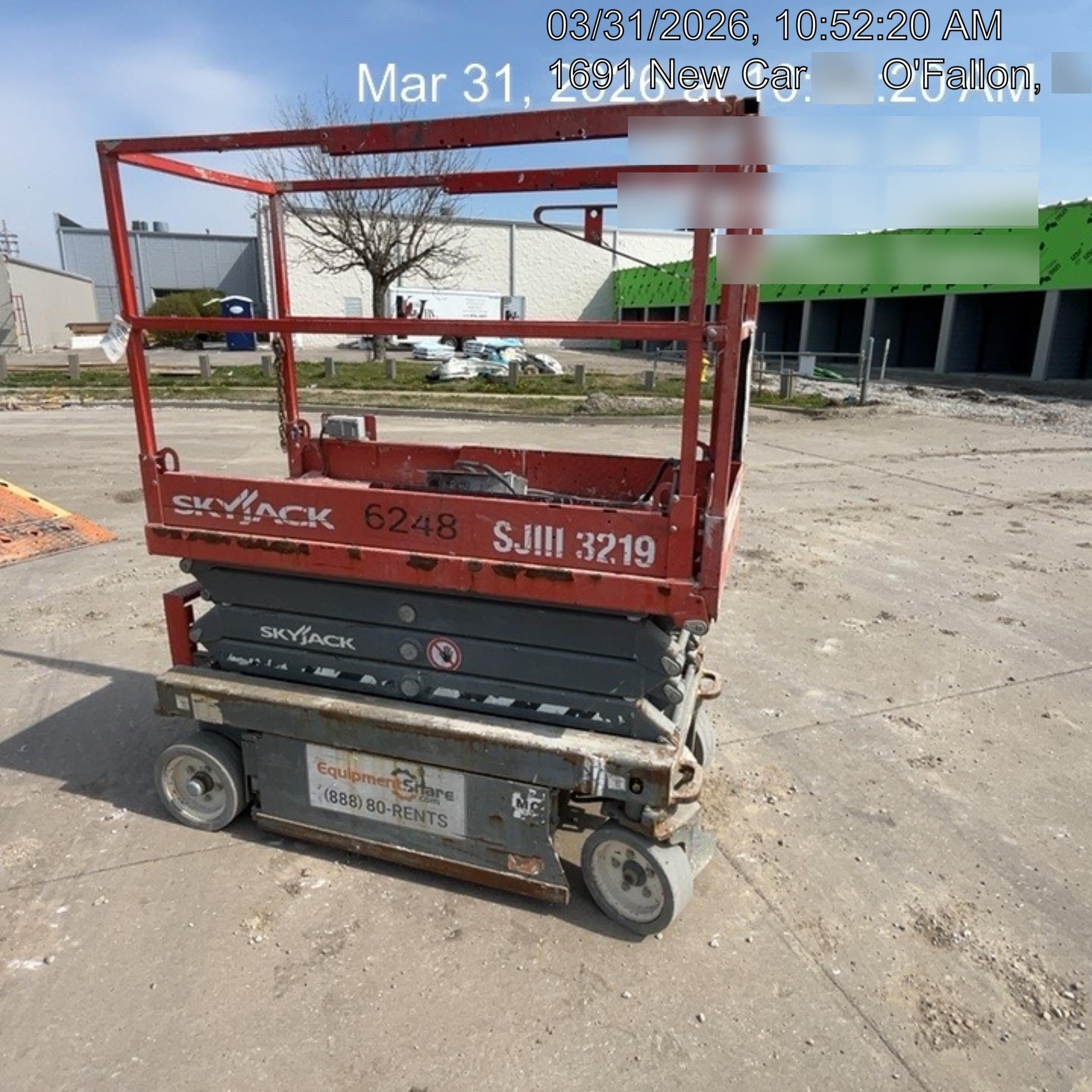 2017 Skyjack SJIII-3219 Skyjack SJ3219, Trojan Battery Set, Extended Warranty 5yr/5k hr