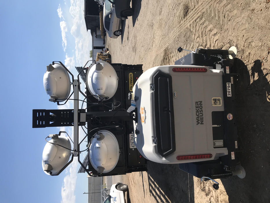 2018 Wacker Neuson LTV6L-MH Wacker Neuson LTV6L Mobile Light Tower w/Fuel Level Sensor Installed