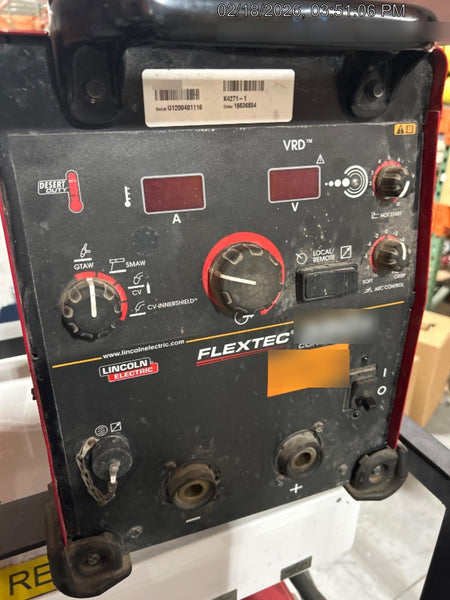2020 LINCOLN ELECTRIC FLEXTEC 350X