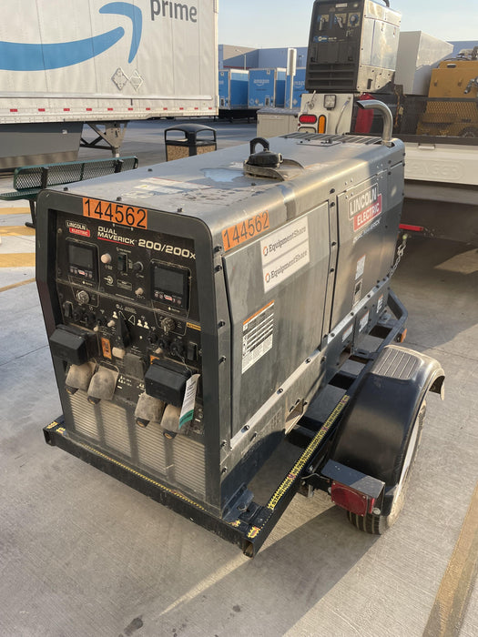 2021 Lincoln Electric Dual Maverick 200/200X Ready Pak 3 (includes trailer, cable rack, fender light kit)