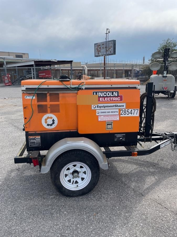 2022 Lincoln Electric LE400 Kubota V1505, Trlr, Cable Rack, Light Kit, ES Decals, T3