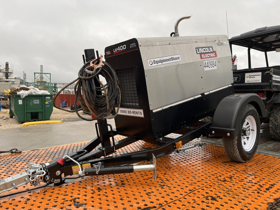 2024 Lincoln Electric LE400 Kubota V1505, Trlr, Cable Rack, Light Kit, ES Decals, T3