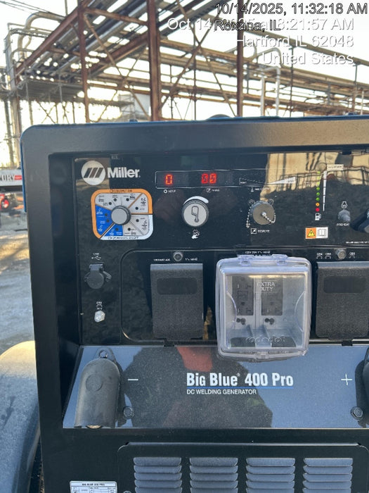 2025 MILLER ELECTRIC BIG BLUE 400