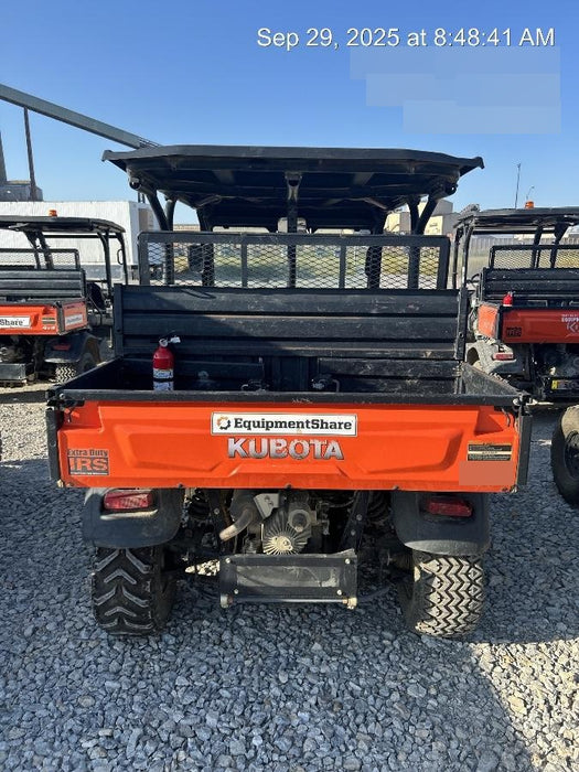 Kubota RTV-X1140W-H 4WD, LED Strobe, Windshield Acrylic Clear, Plastic Canopy, Wire Harness Kit, Backup Alarm