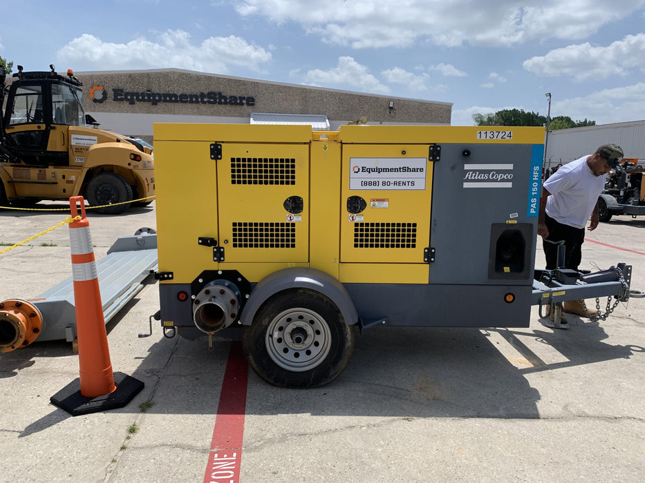 2020 ATLAS COPCO PAS 150 HF CS Enclosed