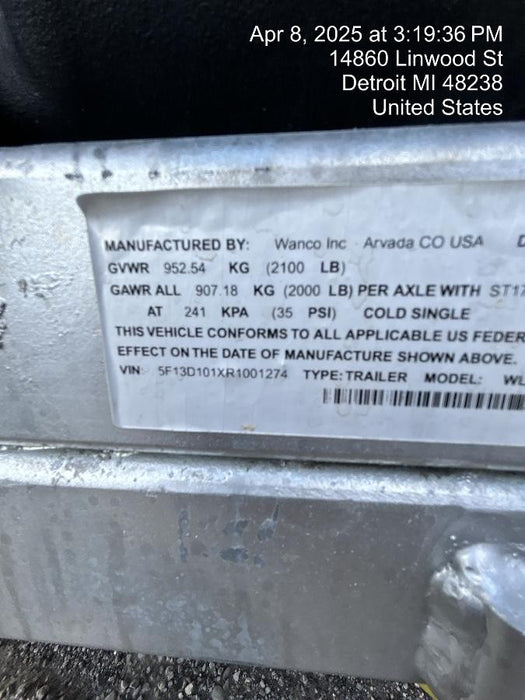 2024 WANCO WLTT-4MM4K