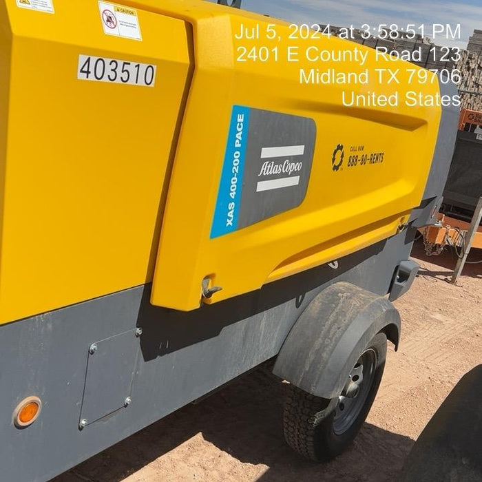 2024 ATLAS COPCO XAS 400-200 PACE PFF