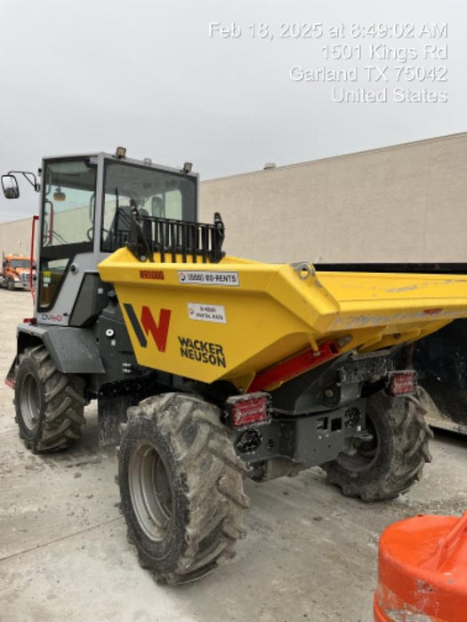 2025 WACKER NEUSON DV604 Cab Standard Tires