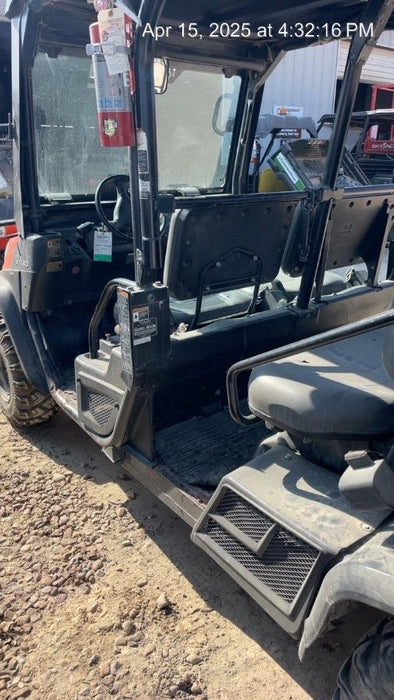 2019 Kubota RTV-X1140W-H 4wd Utility Cart, LED Strobe, Windshield Tempered Glass, Plastic Canopy, Wire Harness Kit, Backup Alarm
