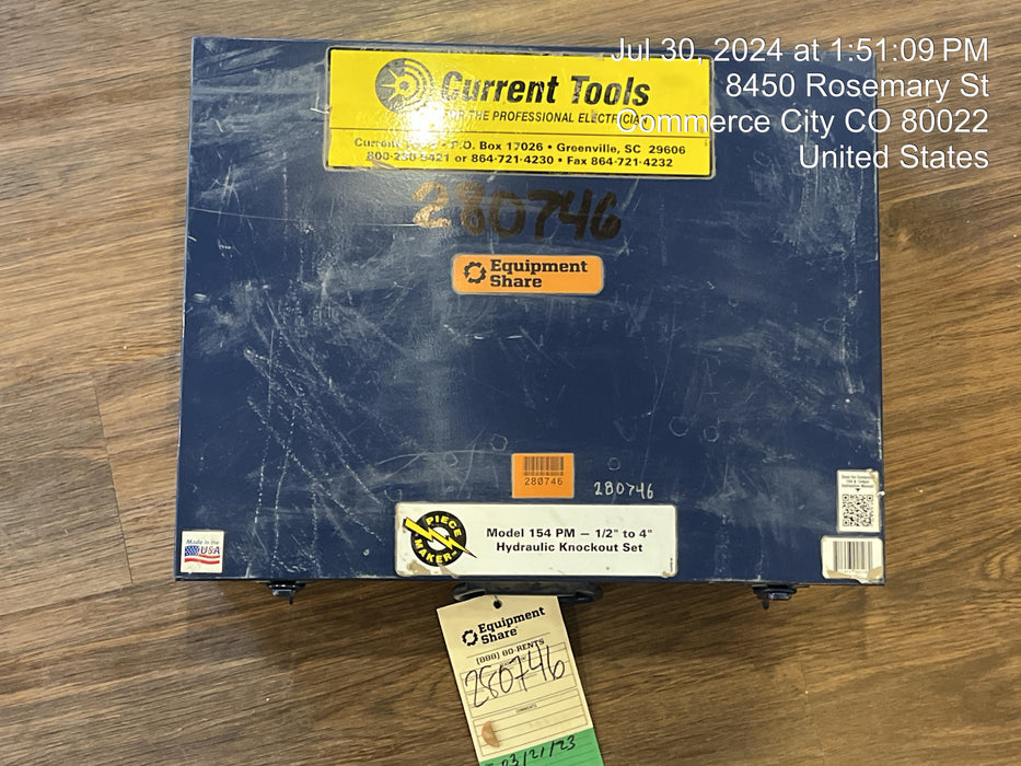 2022 CURRENT TOOLS 154PM