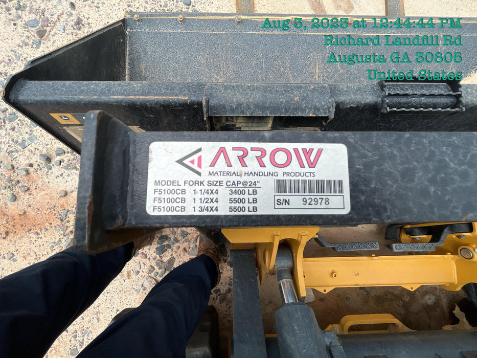 2022 ARROW MATERIAL HANDLING 48" Pallet Forks - Arrow