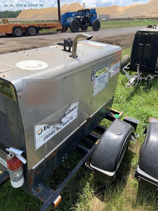 2019 Lincoln Electric Vantage 322 Ready-Pak 3, Two Wheel Trailer, Fender and Light Kit, Cable Rack