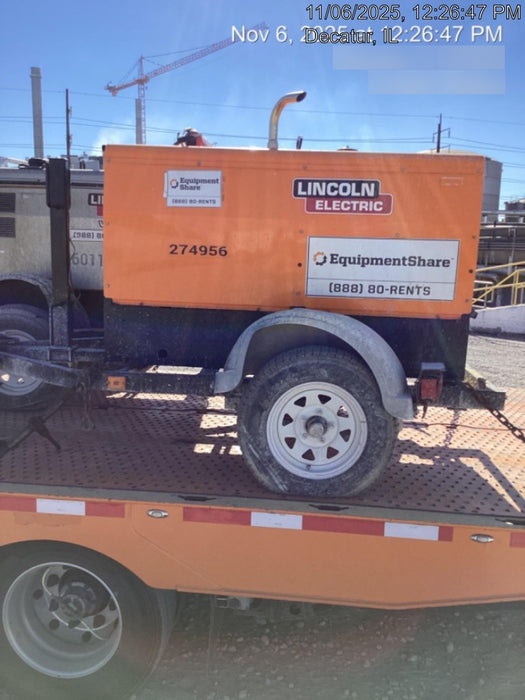 2022 Lincoln Electric LE400 Kubota V1505, Trlr, Cable Rack, Light Kit, ES Decals, T3