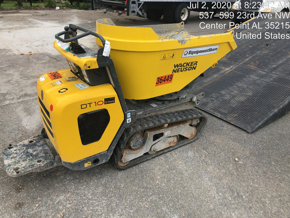2019 WACKER NEUSON DT10