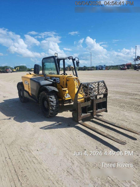 2020 JCB 505-20TC Canopy, Solid Tires, Work Lights, Beacon, Aux Hydraulics, Back up Alarm, ES Decals