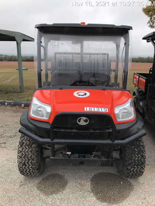 2022 Kubota RTV-X1140W-H Plastic Canopy, Windshield Acrylic Clear, LED Strobe Light, Wire Harness Kit, Back up Alarm