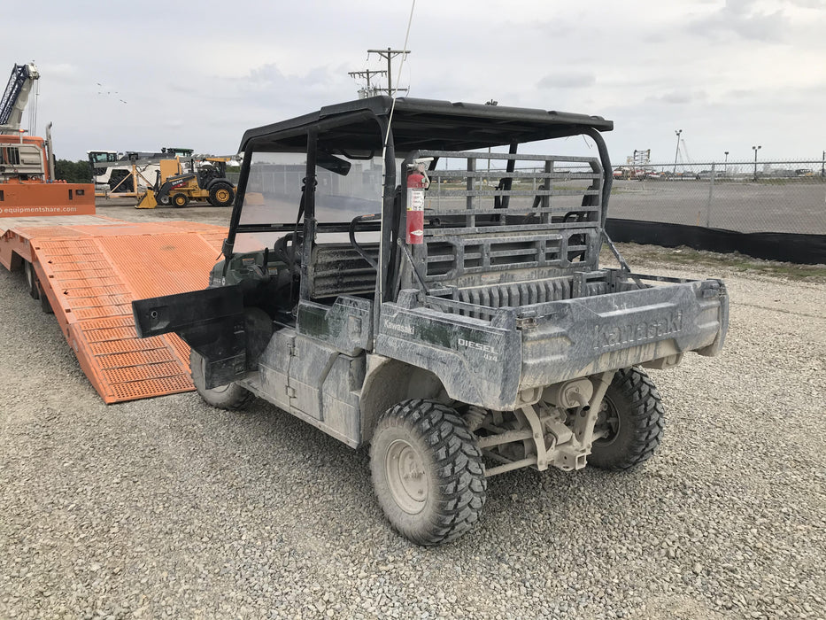 2019 Kawasaki Mule PRO-DXT Standard Options, Backup Alarm, Beacon, Plastic Hard Top, Poly Windshield, Horn Kit