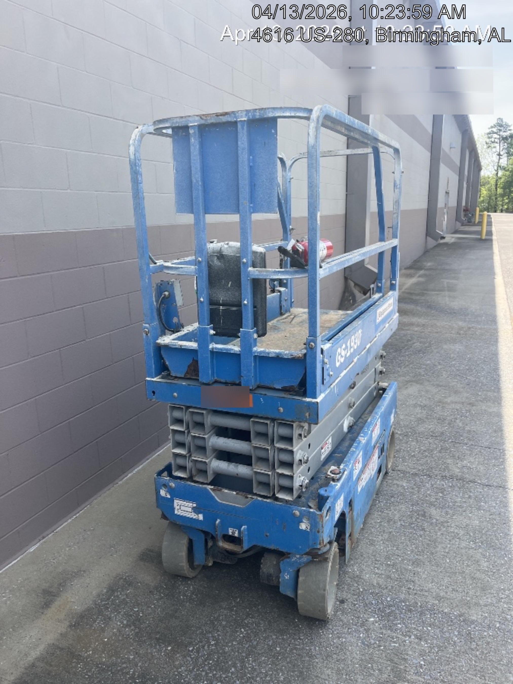 2019 Genie GS-1930 Fixed rails with chain Entry