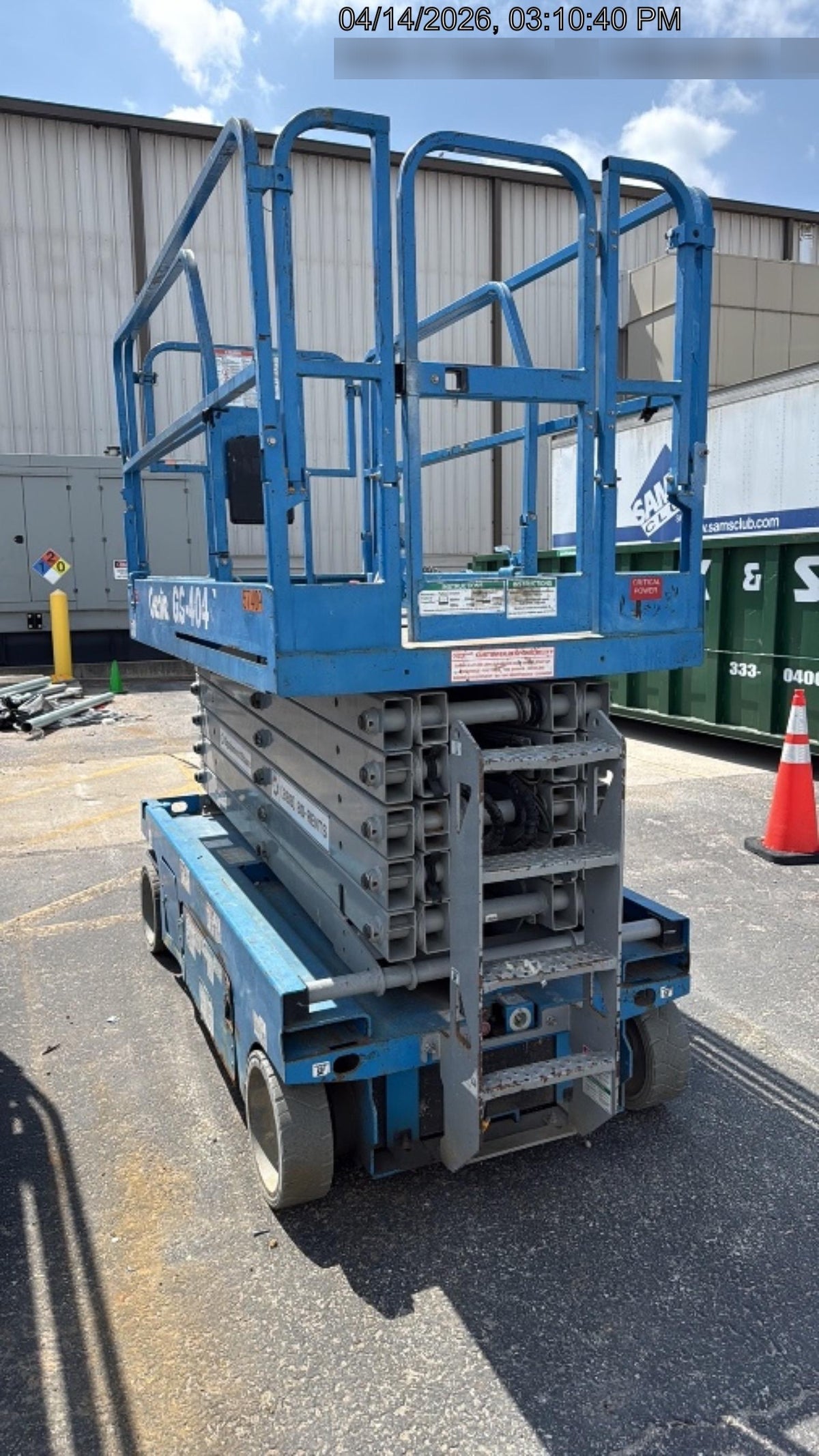 2016 Genie GS-4047 Standard Rental Specs