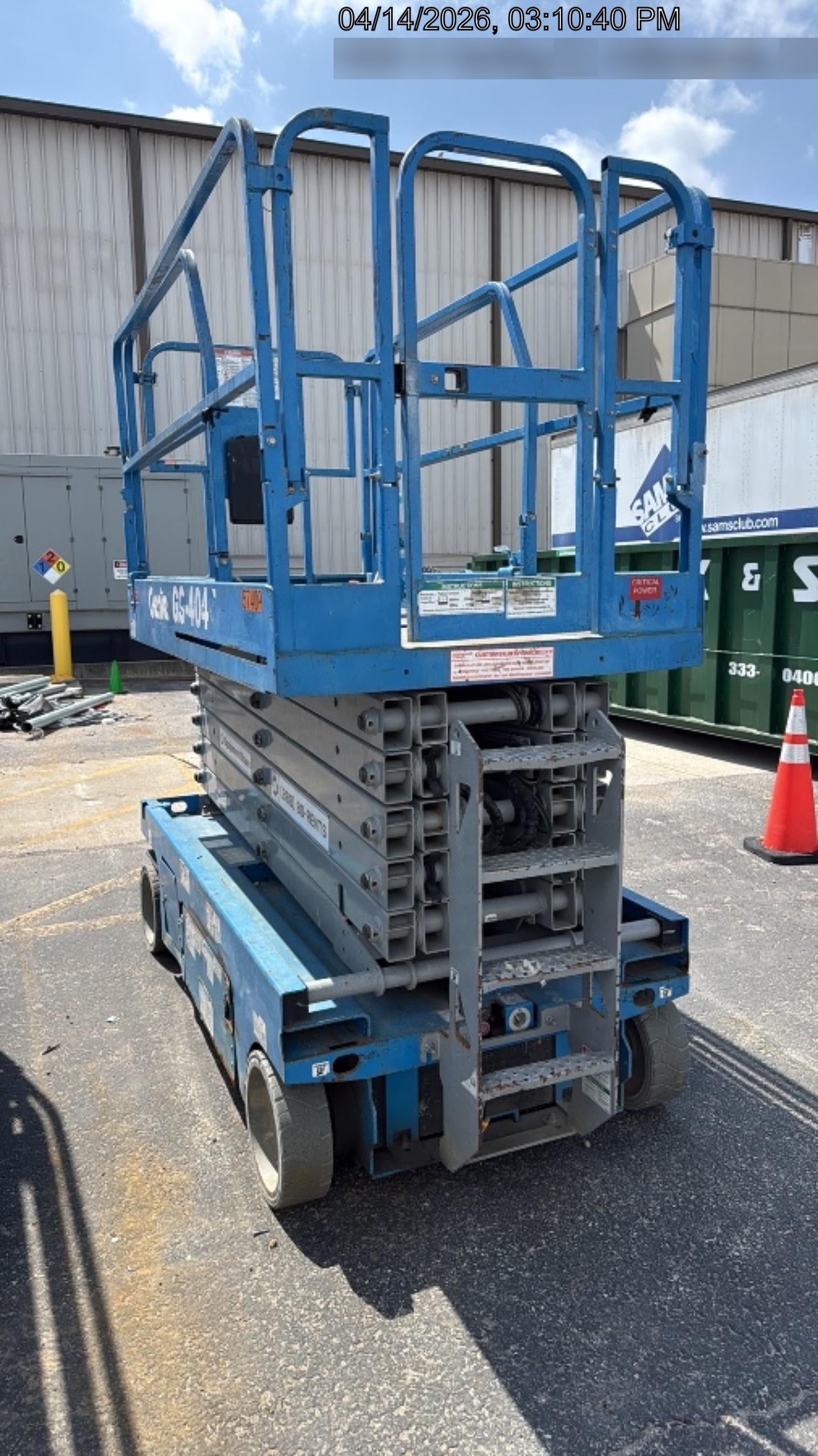 2016 Genie GS-4047 Standard Rental Specs