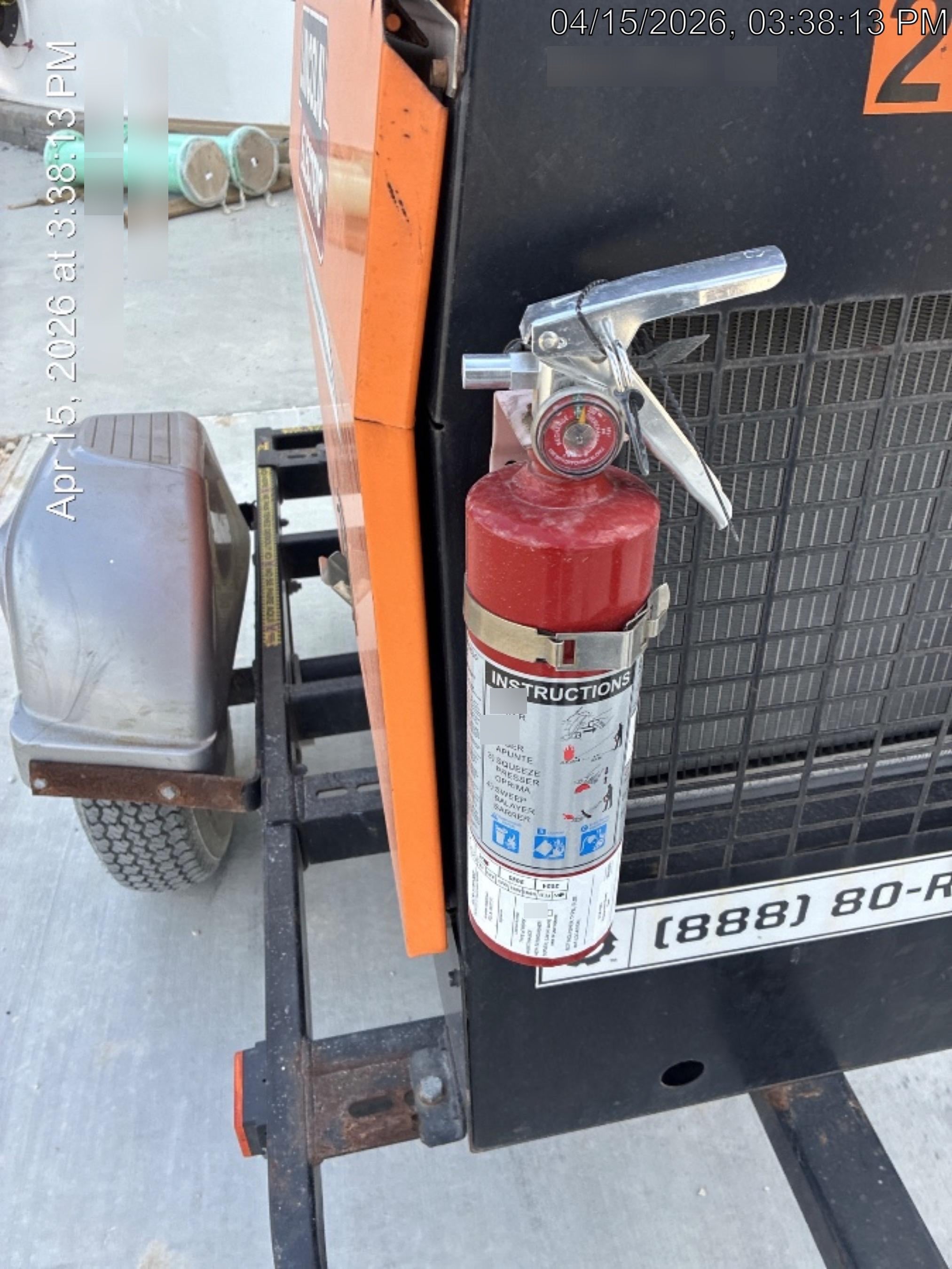 2022 Lincoln Electric LE400 Kubota V1505, Trlr, Cable Rack, Light Kit, ES Decals, T3