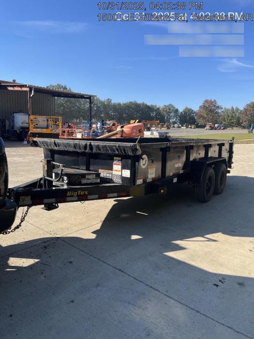 2024 BIG TEX TRAILER 16LP - 16' Bumper Pull Dump Trailer