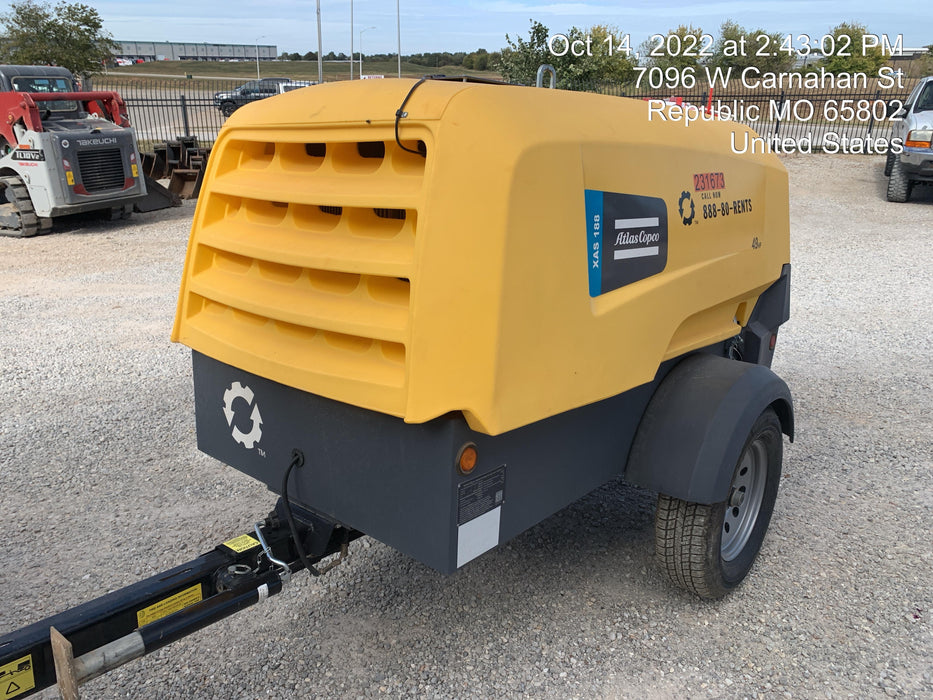 2022 ATLAS COPCO XAS188 CWK