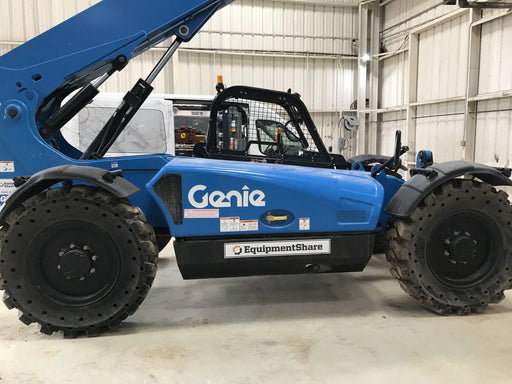 2019 Genie GTH-636 Canopy, Solid RT Tires, LED Work Lights, Beacon 60" QA Carriage, 48" Forks