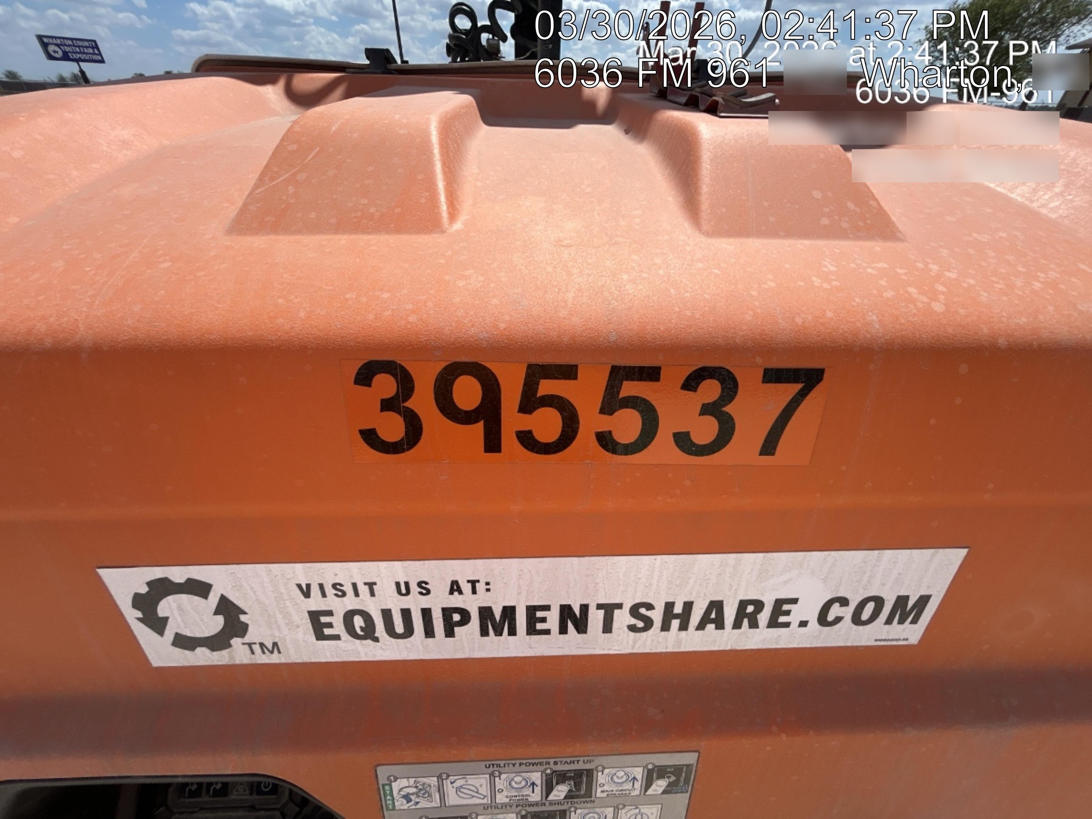 2024 Generac MLT2 Diesel, Flex Switch 120V Input, Powerzone Controller, 
(4) 320W LED Lights, 4kW Generator, 39.9 Gal Fuel Tank, 2" Ball, T3