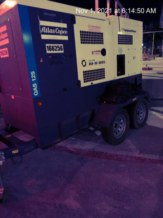 2021 ATLAS COPCO QAS 125