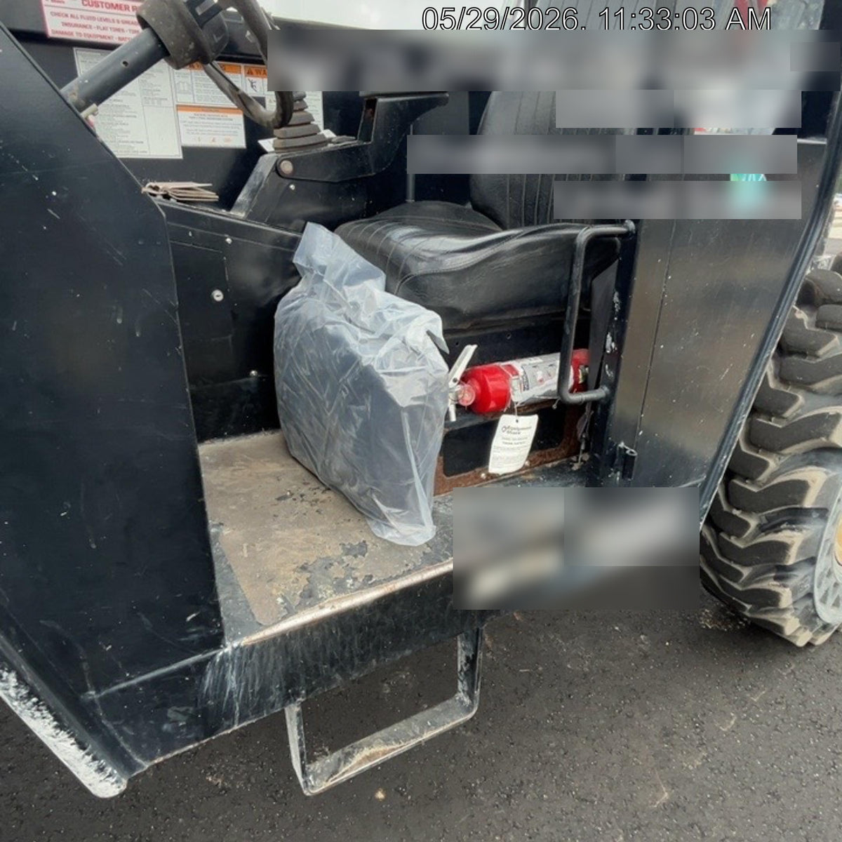 2019 Manitou MTA10055 Canopy, 120 HP, Solid Tires, Work Lights, Lift Hook, Auxiliary Hydraulics 66" Carriage and 60" Forks