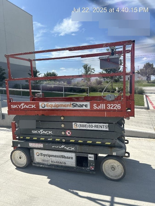 2019 Skyjack SJIII-3226 Skyjack SJIII3226 Standard w/Trojan Batteries