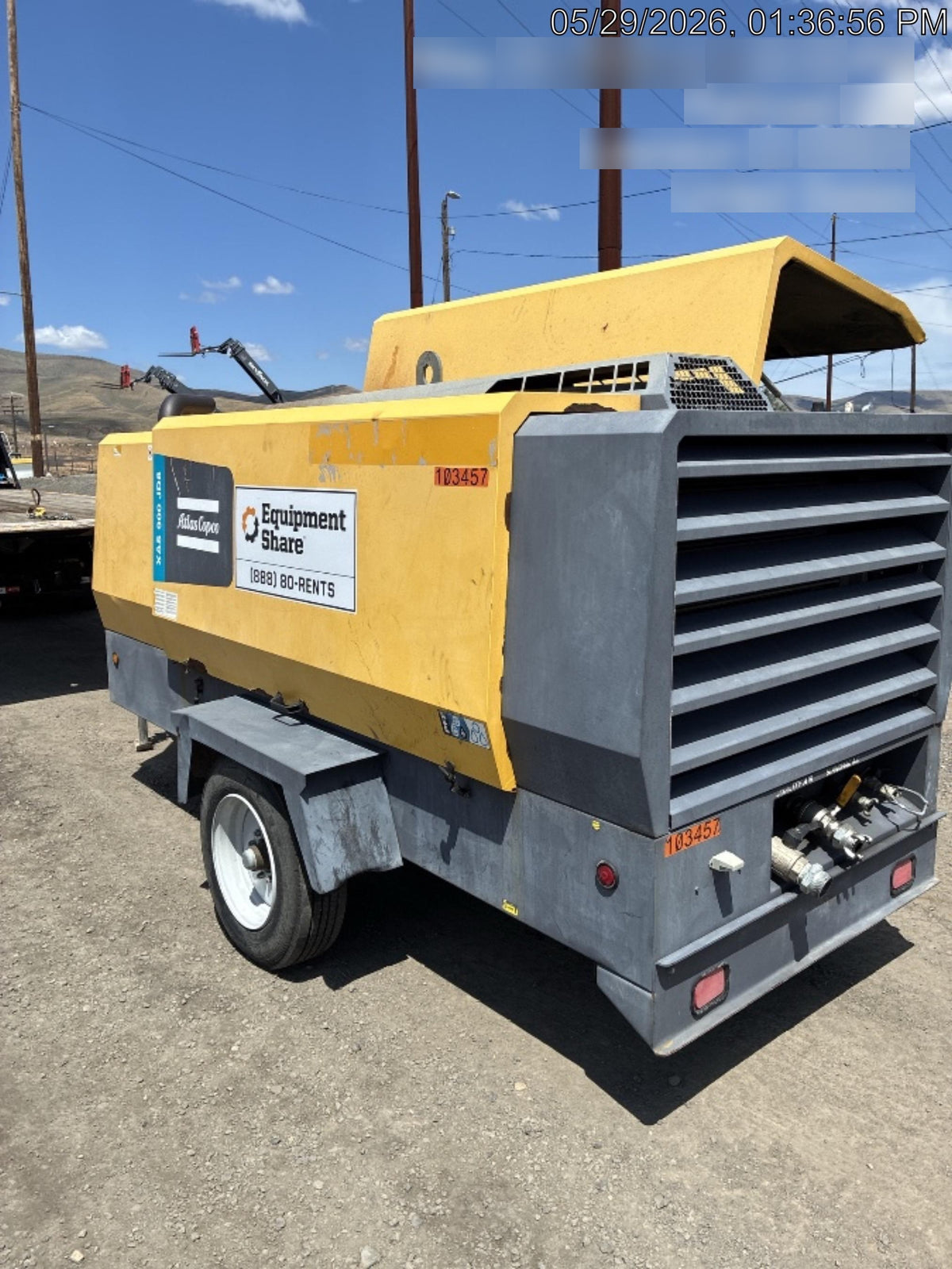 2020 ATLAS COPCO XAS 900