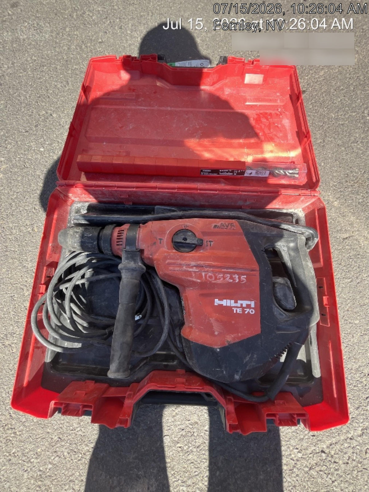 2020 HILTI TE 70-AVR