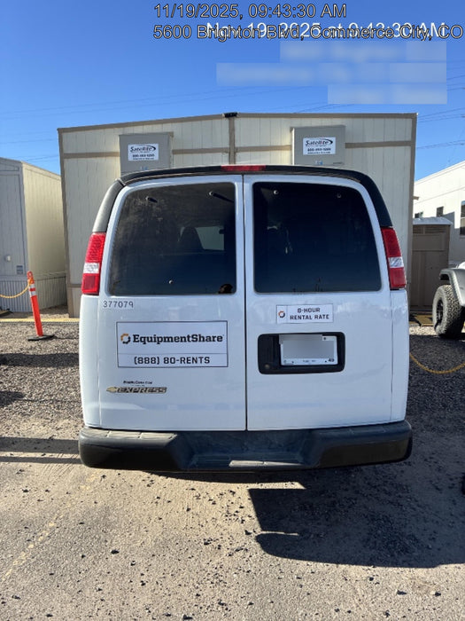 2023 CHEVROLET Express Van - Rental