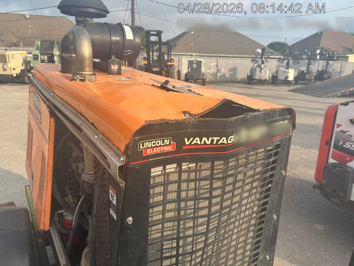 2022 Lincoln Electric Vantage 549X Crosslink Technology, Trailer Mounted