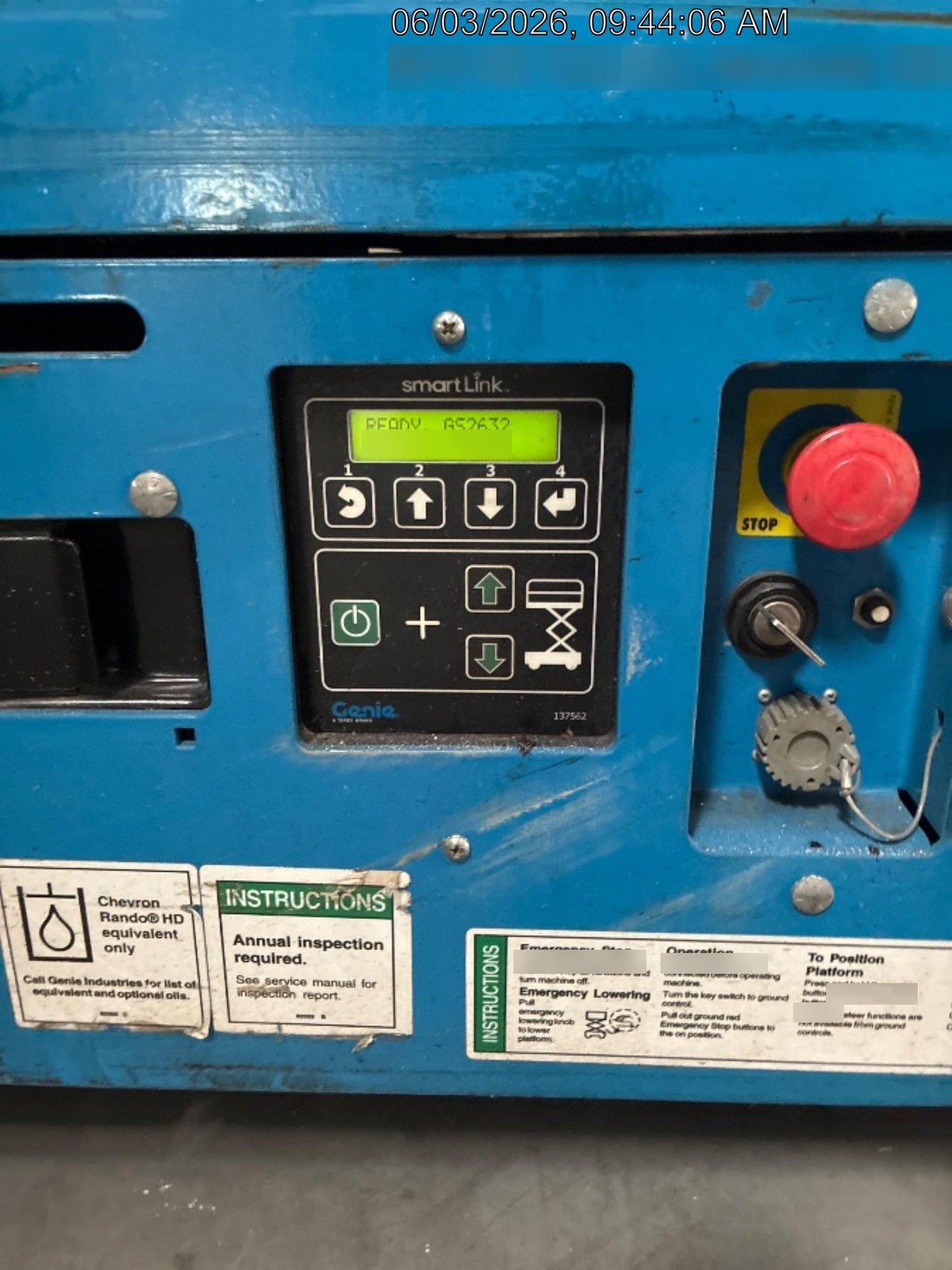 2020 GENIE GS-2632