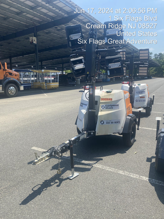 2023 Generac MLT2 Diesel, Flex Switch 120V Input, Powerzone Controller, (4) 320W LED Lights, 4kW Generator, 39.9 Gal Fuel Tank, 2" Ball, T3