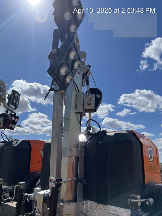 2024 Wanco WLTT-4MM4K Diesel, Deep Sea Controller, Shore Power Plug, Auto Start, (4) 350W LED Floodlights, 4kW Generator, 60 Gal Fuel Tank, 2" Ball, T3