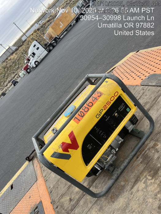 2020 WACKER NEUSON GP2500A