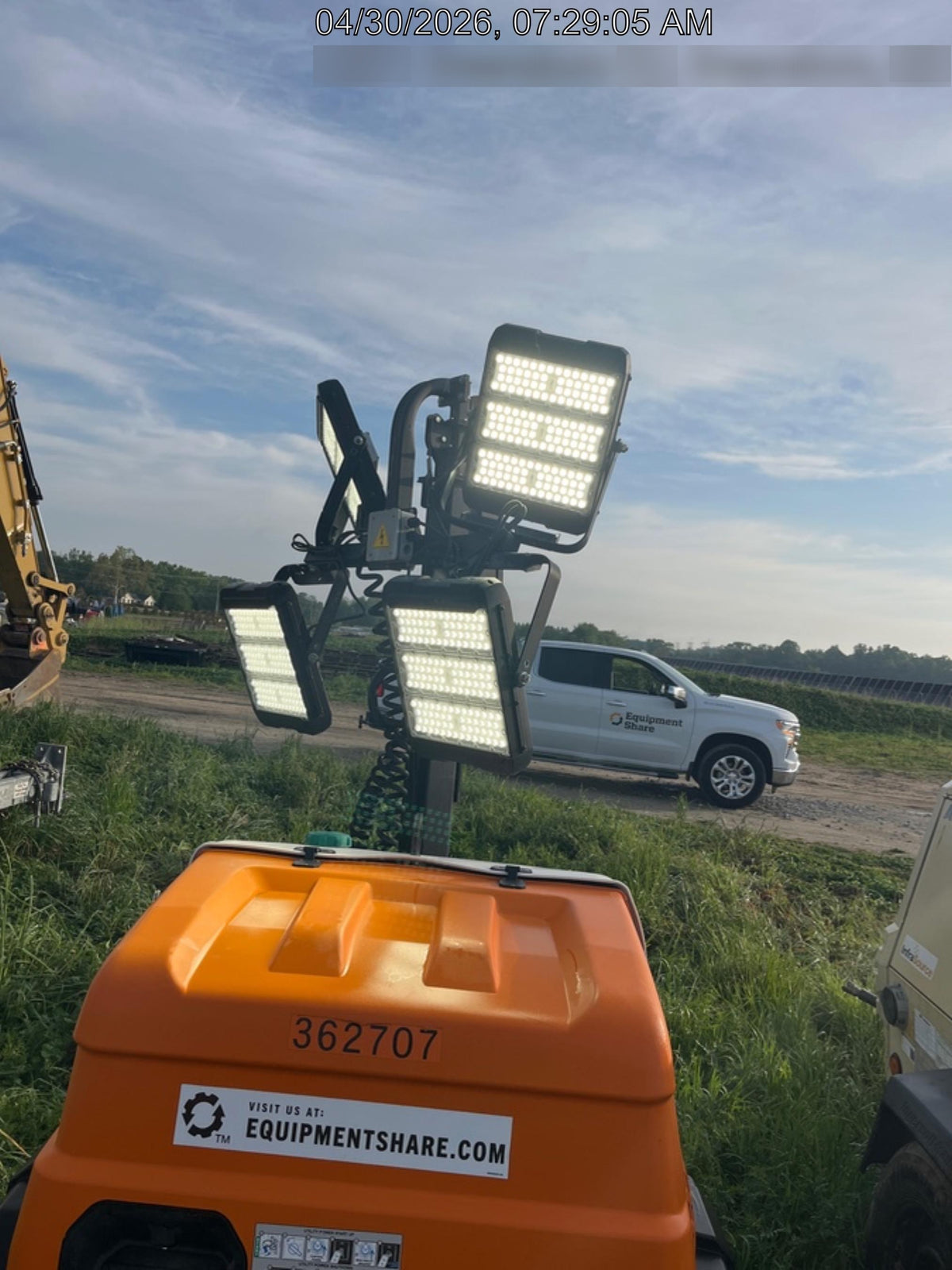 2023 Generac MLT2 Diesel, Flex Switch 120V Input, Powerzone Controller, 
(4) 320W LED Lights, 4kW Generator, 39.9 Gal Fuel Tank, 2" Ball, T3