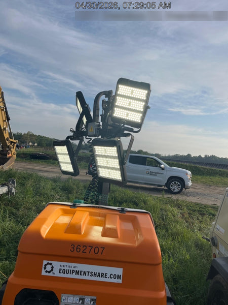 2023 Generac MLT2 Diesel, Flex Switch 120V Input, Powerzone Controller, 
(4) 320W LED Lights, 4kW Generator, 39.9 Gal Fuel Tank, 2" Ball, T3