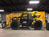 2018 JCB 510-56 JCB 510-56 Telehandler 74 HP w/CAB/HVAC, Beacon, Worklights, Aux Hydraulics, Solid Tires, 60" Carriage/Forks