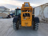 2019 JCB 509-42 Cab/Heat/Air, 74 HP, Solid Tires, STD Worklight, Beacon, Aux Hydraulics, Lifting Eye, Back up Alarm w/66" Carriage/60" Forks