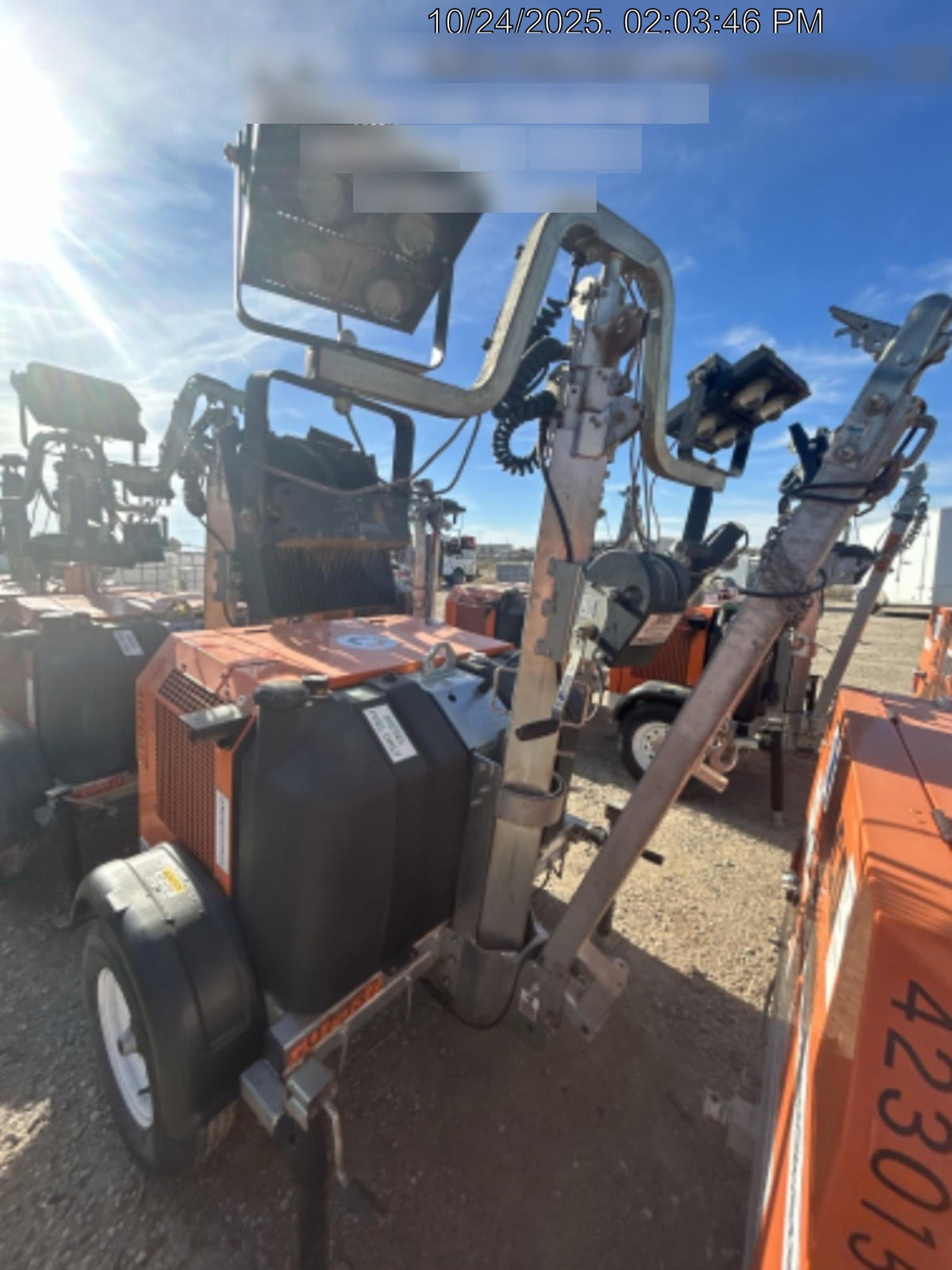 2024 Wanco WLTT-4MM4K Diesel, Deep Sea Controller, Shore Power Plug, Auto Start, (4) 350W LED Floodlights, 4kW Generator, 60 Gal Fuel Tank, 2" Ball, T3