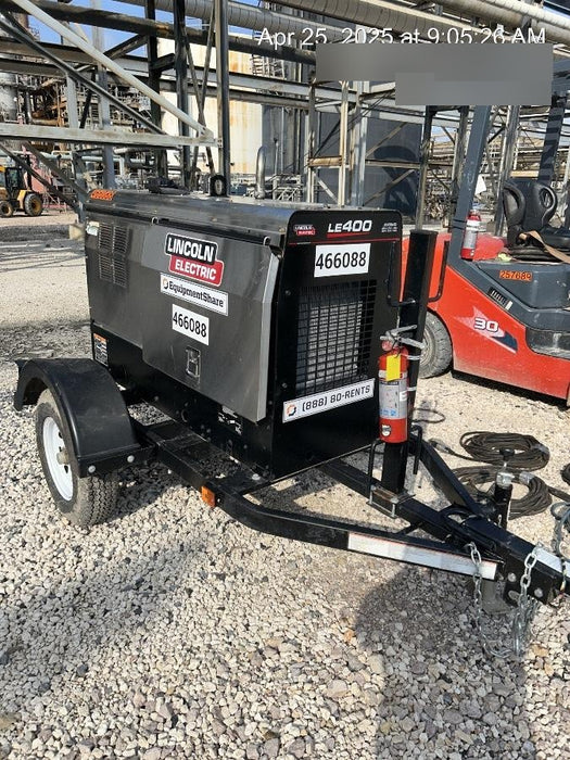 2024 Lincoln Electric LE400 Kubota V1505, Trlr, Cable Rack, Light Kit, ES Decals, T3