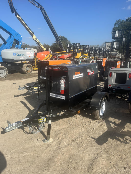 2024 Lincoln Electric LE400 Kubota V1505, Trlr, Cable Rack, Light Kit, ES Decals, T3