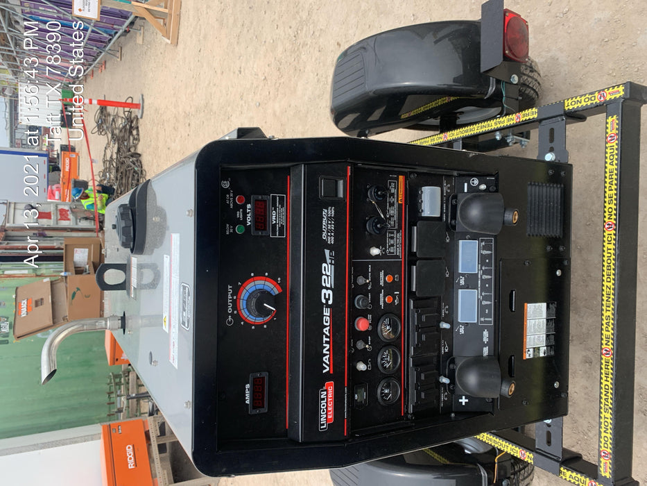 2021 Lincoln Electric Vantage 322 Ready Pak 3