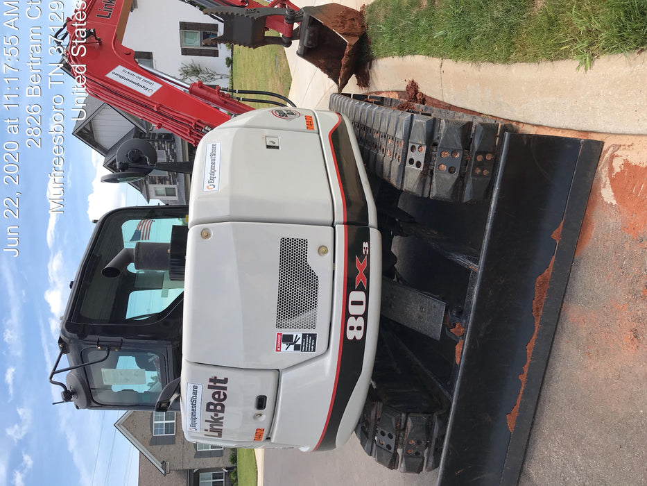 2020 Link-Belt 80X3EX EXC, 7'2" ARM, 17.7" RT, MFH(PJ)